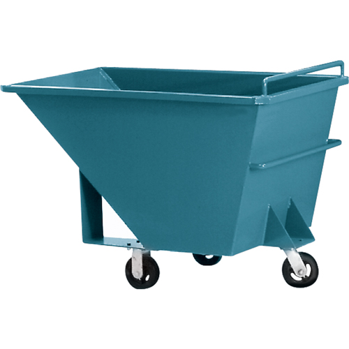 Chariot basculeur en acier, Acier, 1-1/2 vg³, Capacit&eacute; de charge de 2000 lb Groupe Belzile Dickner