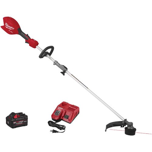 Ensemble de taille-bordure Fuel avec Quik-Lok, 16", &agrave; pile Groupe Belzile Dickner