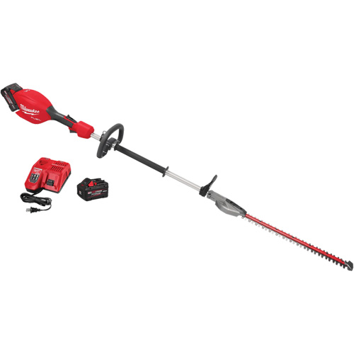Fuel Short Pole Hedge Trimmer Kit, 20", Battery Powered Groupe Belzile Dickner