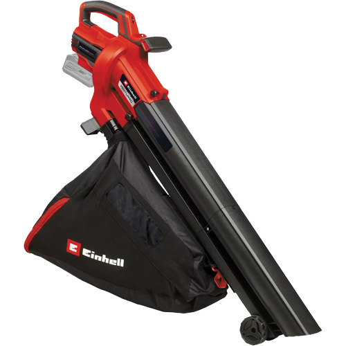 Souffleur/aspirateur/broyeur de feuilles 300 pi³/min 3 en 1 sans fil, 18 V, Vitesse d'air 130,4 mi/h, &agrave; pile Groupe Belzile Dickner