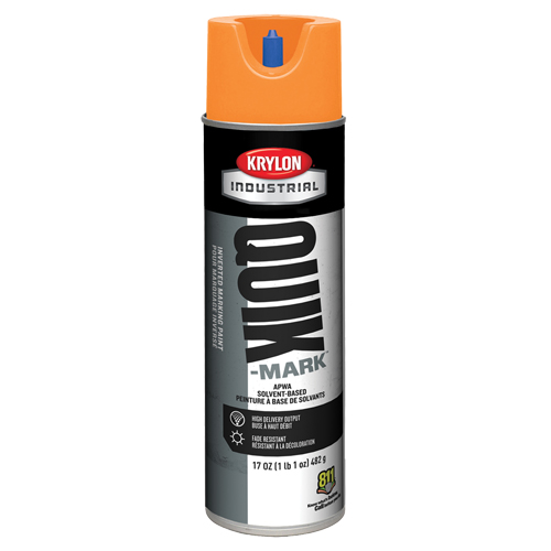 Industrial Quik-Mark Solvent-Based Inverted Marking Paint, 17 oz., Aerosol Can Groupe Belzile Dickner