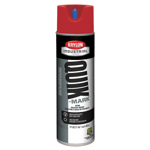 Peinture de marquage industrielle invers&eacute;e &agrave; base de solvant Quik-Mark, 17 oz, Canette a&eacute;rosol Groupe Belzile Dickner