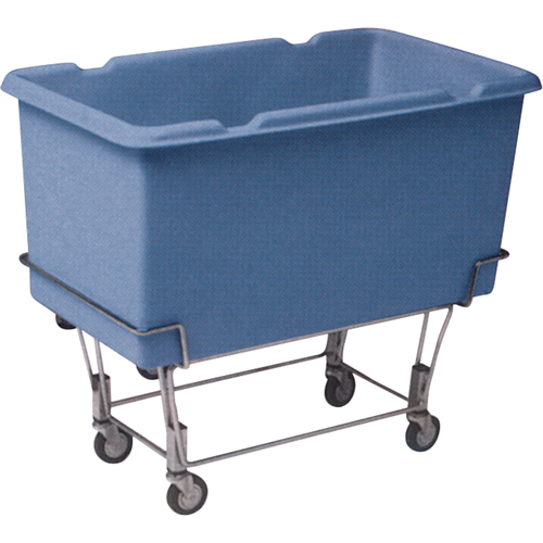 Starcart Elevated Box Truck, Polyethylene, 33" L x 19" W x 28" H, 5 cu. Ft. Volume, 200 lbs. Capacity Groupe Belzile Dickner