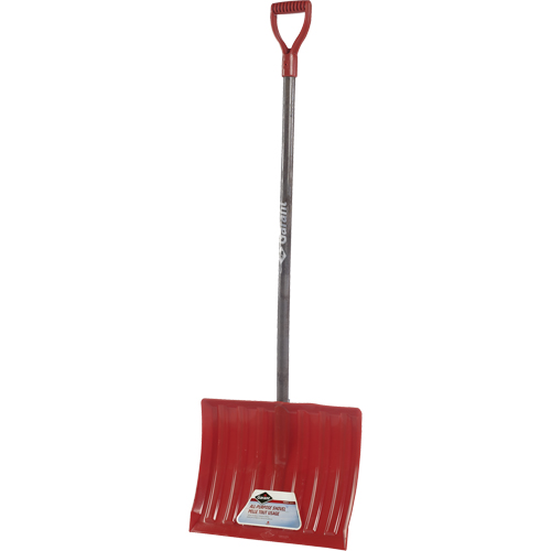 Nordic Snow Shovel, Polypropylene Blade, 17-3/4" Wide, D-Grip Handle Groupe Belzile Dickner