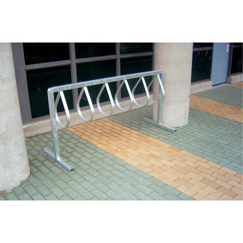 Support pour bicyclettes Style, Acier galvanis&eacute;, 12 bicyclettes Groupe Belzile Dickner