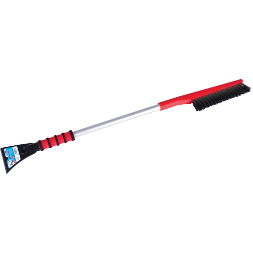 Brosses &agrave; neige tr&egrave;s longues, lame Nylon poly&eacute;thyl&egrave;ne, 35" Longueur, Rouge Groupe Belzile Dickner