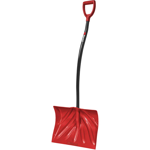 Yukon Snow Shovel, Polypropylene Blade, 18" Wide, Ergonomic D-Grip Handle Groupe Belzile Dickner