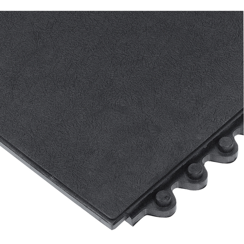 24/Seven&reg; Matting, Rubber, 3' W x 3' L, 5/8" Thick, Black Groupe Belzile Dickner