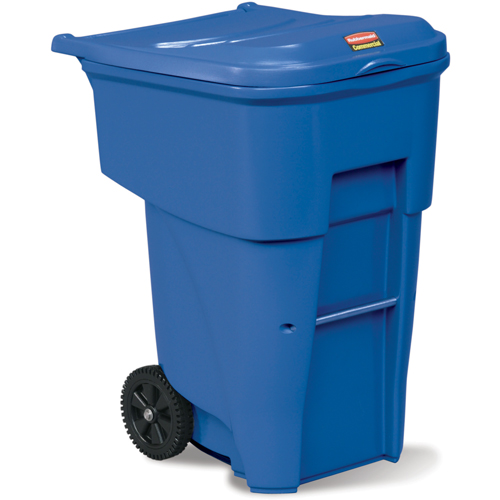 Brute&reg; Roll Out Containers, Curbside, Polyethylene, 95 US gal. Groupe Belzile Dickner