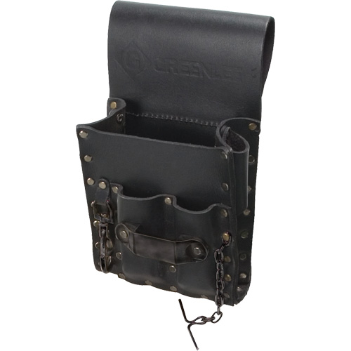 Tool Belt Pouch, Multiple Tool Holder, Leather, 5 Pockets Groupe Belzile Dickner