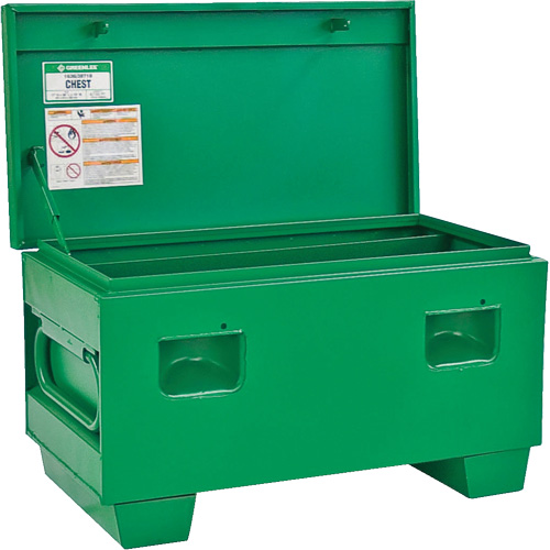 Chest Box, 36" W x 19" D x 17" H, Green Groupe Belzile Dickner