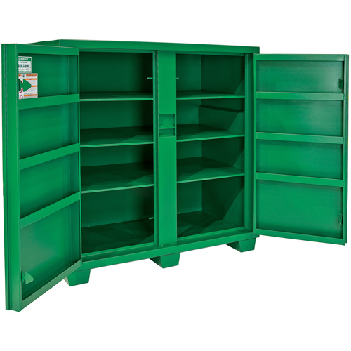 Coffret d'armoire, Acier, Vert Groupe Belzile Dickner