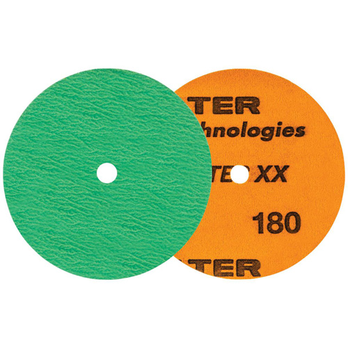Quick-Step XX Sanding Disc, 4-1/2" Dia., 180 Grit, Ceramic Groupe Belzile Dickner
