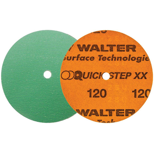 Quick-Step XX Sanding Disc, 5" Dia., 120 Grit, Ceramic Groupe Belzile Dickner