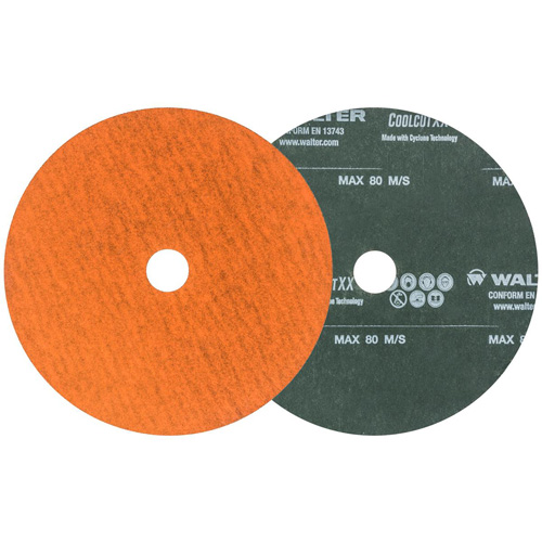 Coolcut XX Sanding Disc, Aluminum Oxide/Ceramic, 36, 5" Dia x 7/8" Arbor Groupe Belzile Dickner