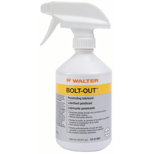 Pulv&eacute;risateur &agrave; main reremplissable vide pour BOLT-OUT, Ronde, 500 ml, Plastique Groupe Belzile Dickner