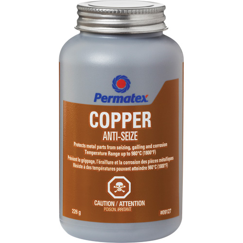 Copper Anti-Seize, 227 g, Brush Top Can, 1800°F (982°C) Max Temp. Groupe Belzile Dickner