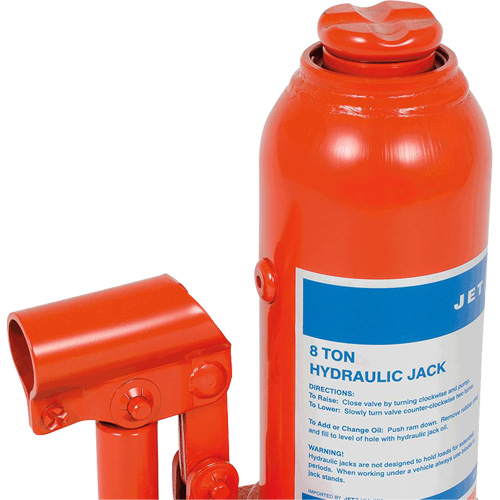 JHJ-8 Super Heavy-Duty Bottle Jack, 8 Ton(s), 15-3/8" Raised Height Groupe Belzile Dickner