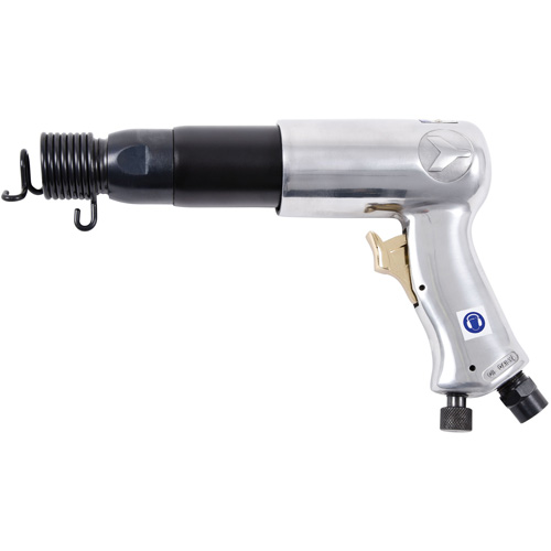 AH150L 0.401 Shank Long Barrel Air Hammer, 4.2 CFM, 1/4" NPT, 2000 BPM Groupe Belzile Dickner