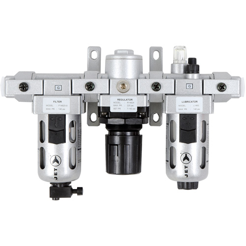 AFRLMI38 3-Piece Intermediate Air Filter, Regulator & Lubricator, 3/8" NPT Groupe Belzile Dickner