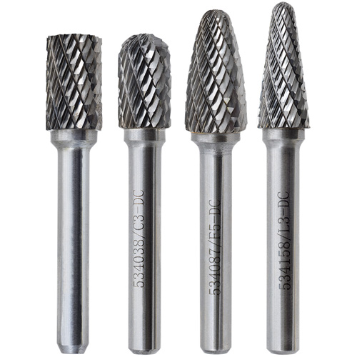 CBHP-4 Premium Carbide Bur Set, 4 Pieces Groupe Belzile Dickner