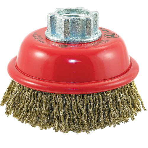 MAXI-CRIMPED Premium Crimped Wire Cup Brush Groupe Belzile Dickner