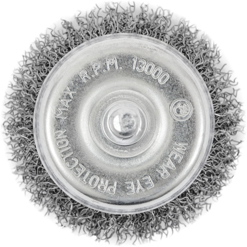 Brosse coupelle sertie sur tige Groupe Belzile Dickner