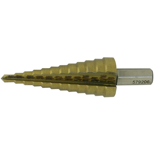 Foret &eacute;tag&eacute; M35 de premi&egrave;re qualit&eacute; JET-KUT Super, 3/16" - 7/8", Incr&eacute;ments de 1/16", Acier rapide Groupe Belzile Dickner