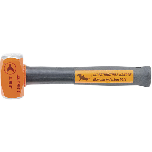 Masse &agrave; manche indestructible, 2,5 lb, 12", Prise Acier tubulaire Groupe Belzile Dickner