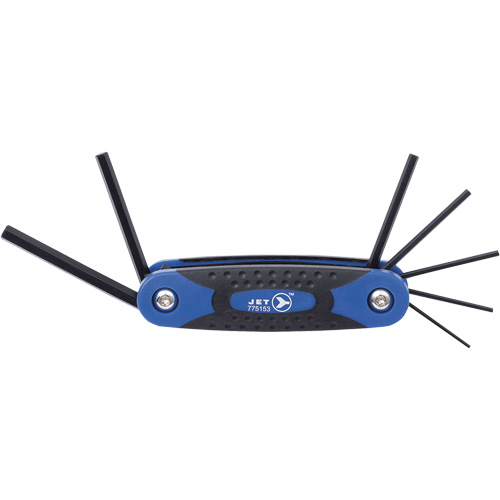 JFHK-7M Folding Hex Key Set, 7 Pcs., Metric Groupe Belzile Dickner
