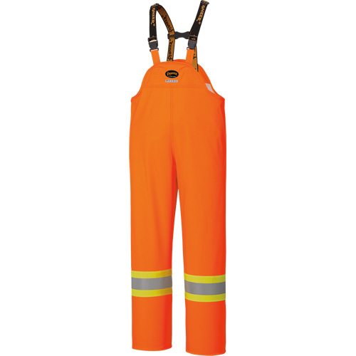 5893 Salopette FR imperm&eacute;able haute visibilit&eacute;, Grand, Orange haute visibilit&eacute; Groupe Belzile Dickner