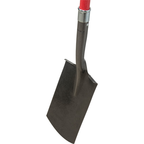 Heavy-Duty Shovels, Fibreglass, Carbon Steel Blade, D-Grip Handle, 30-1/2" Long Groupe Belzile Dickner