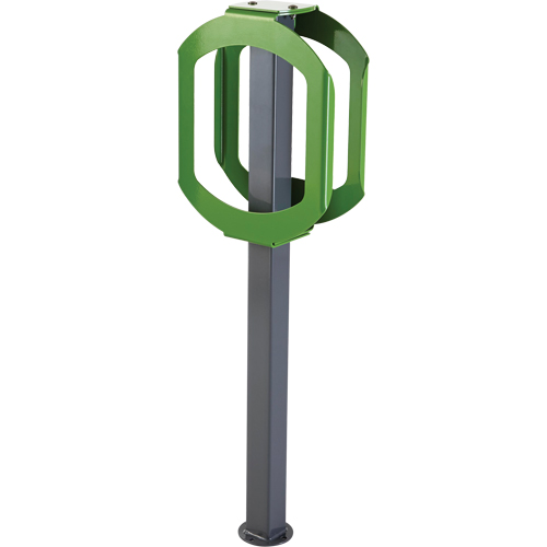 Bike Stop Bike Racks, Steel, 2 Bike Capacity Groupe Belzile Dickner