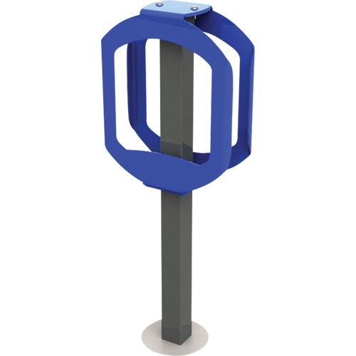 Bike Stop Bike Racks, Steel, 2 Bike Capacity Groupe Belzile Dickner