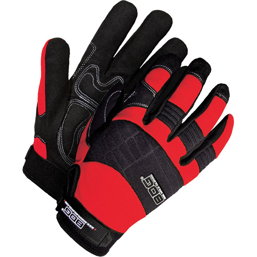 Gants performants &agrave; usage intensif avec paumes coussin&eacute;es, Taille Grand, Paume Synth&eacute;tique Groupe Belzile Dickner