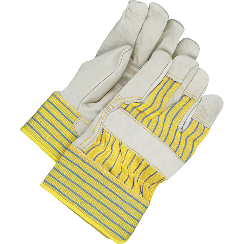 Fitters Gloves with Patch Palm, One Size, Grain Cowhide Palm, Fleece Inner Lining Groupe Belzile Dickner