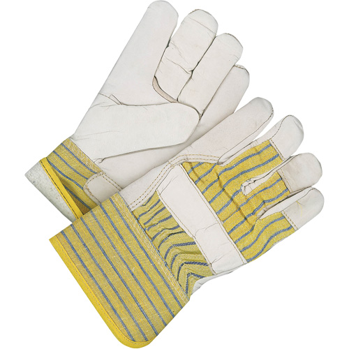 Classic Fitter Gloves, One Size, Grain Cowhide Palm, Cotton Fleece Inner Lining Groupe Belzile Dickner