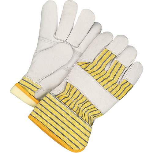 Gants d'ajusteur classiques avec paume renforc&eacute;e, Taille unique, Paume en Cuir fleur de vache, Doublure en Thinsulate Groupe Belzile Dickner