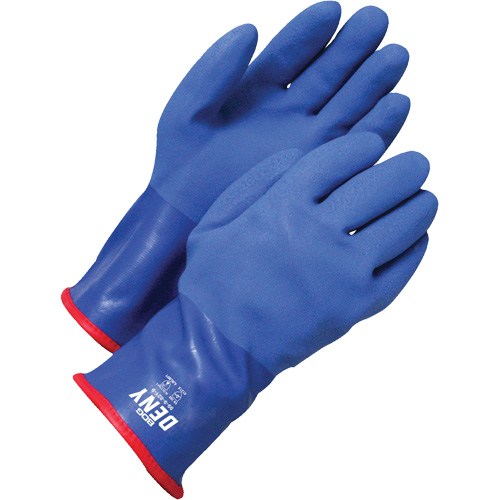 Deny Coated Gloves, Size 10, 12" L, PVC, Acrylic Inner Lining Groupe Belzile Dickner