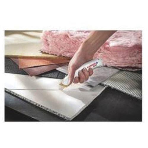 Couteau r&eacute;tractable &agrave; changement rapide Gold, Bim&eacute;tal, Prise en Aluminium Groupe Belzile Dickner