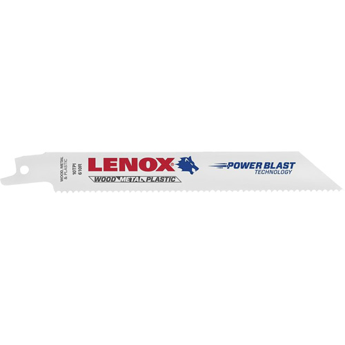 General Purpose Reciprocating Saw Blades, Bi-Metal, 10 TPI, 8" L x 3/4" W Groupe Belzile Dickner