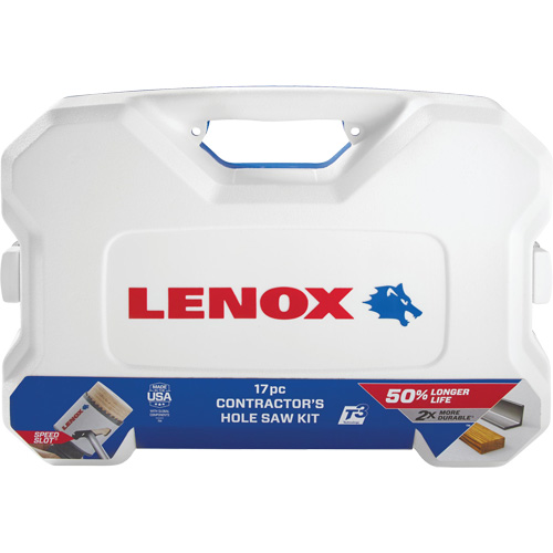 Contractor's Speed Slot&reg; Hole Saw Kit, 17 Pieces Groupe Belzile Dickner