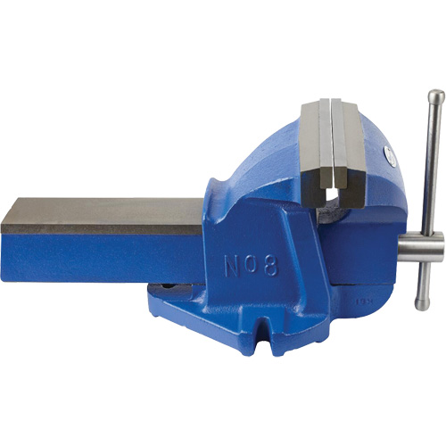 Mechanic's Vise, 8" Jaw Width, 4" Throat Depth Groupe Belzile Dickner