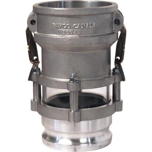 Coupleur &agrave; cannelure et came de conduite avec voyant x adaptateur Groupe Belzile Dickner