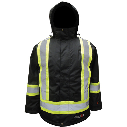 Journeyman Insulated Parka, 3X-Large, Black Groupe Belzile Dickner