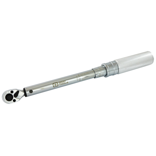 Micro-Adjustable Torque Wrench, Click, 3/8" Square Drive, 30 - 250 in-lbs. Groupe Belzile Dickner