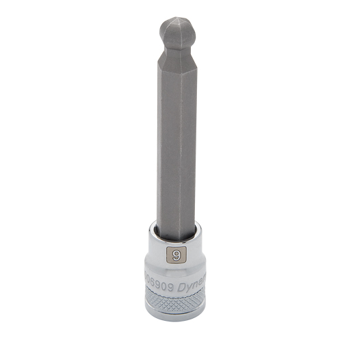 Long Metric Socket, 6 mm x 3-5/8" L, 3/8" Drive Groupe Belzile Dickner