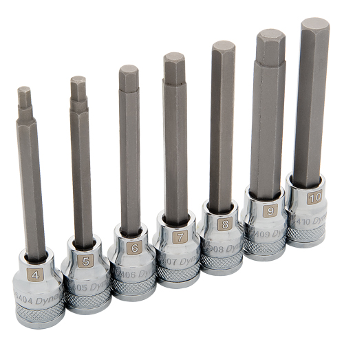 Long Metric Socket Set, 7 Pcs Groupe Belzile Dickner
