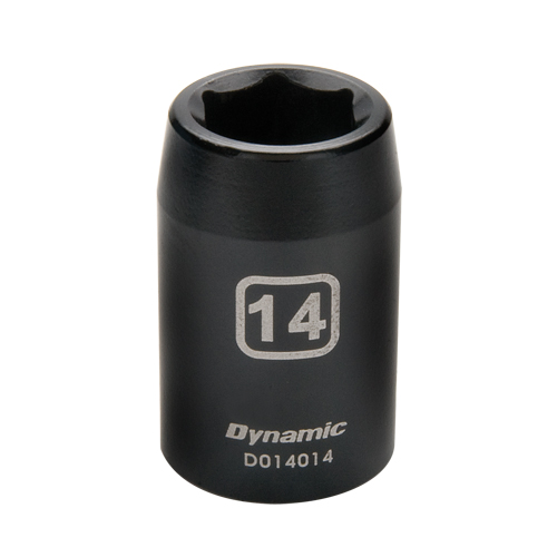 Metric Socket, Impact, 8 mm, 1/2" Drive, 6 Points Groupe Belzile Dickner