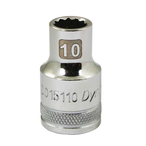 Douille m&eacute;trique, 10 mm, Prise 1/2", 12 pans Groupe Belzile Dickner